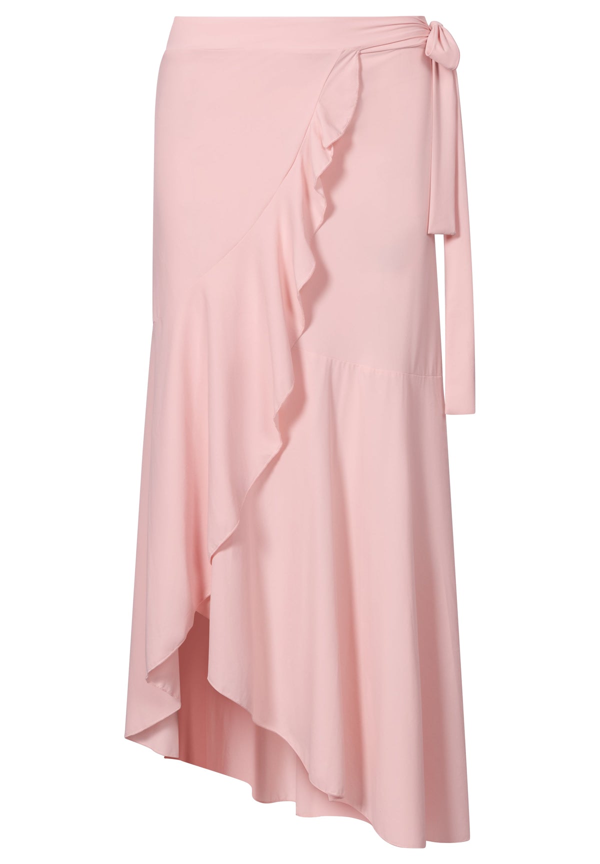 Jupe portefeuille Rio UV | Jupe asymétrique anti-UV UPF50 - Rose