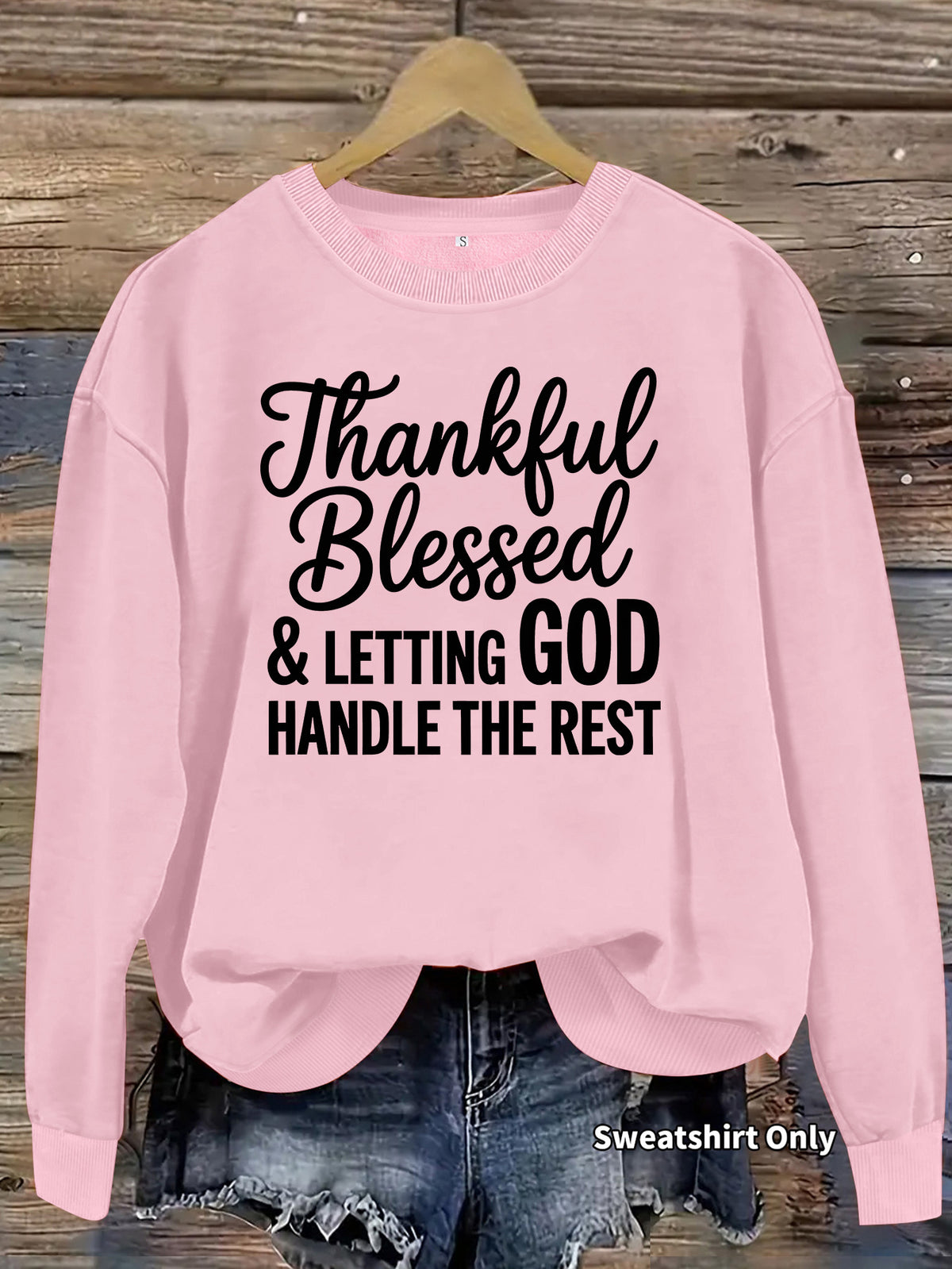 Sweat-shirt ample en velours