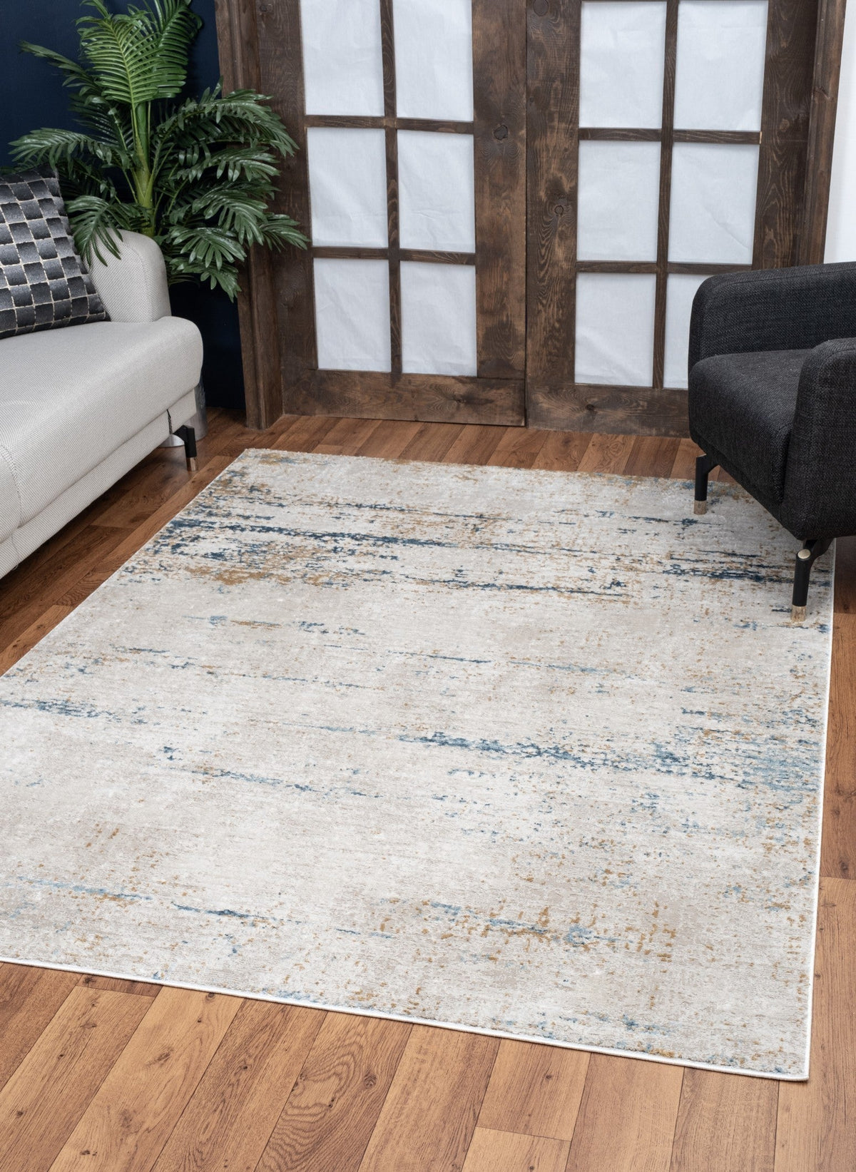 Elegance GC_CNC6001 Ivory 5 Ft. 3 In. X 7 Ft. 3 In. Area Rug