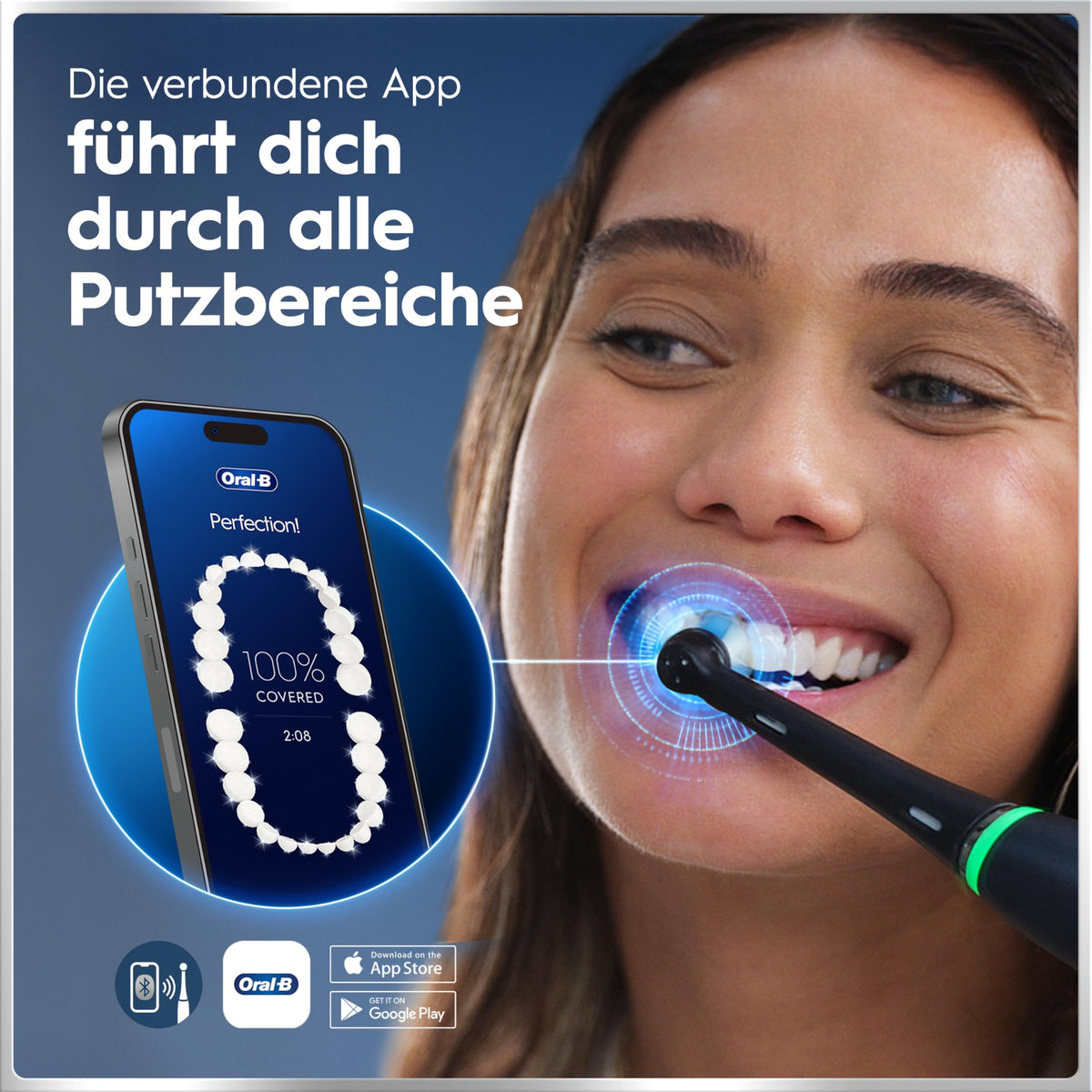 Oral-B iO Series 6 Elektrische Zahnbürste, Weiß