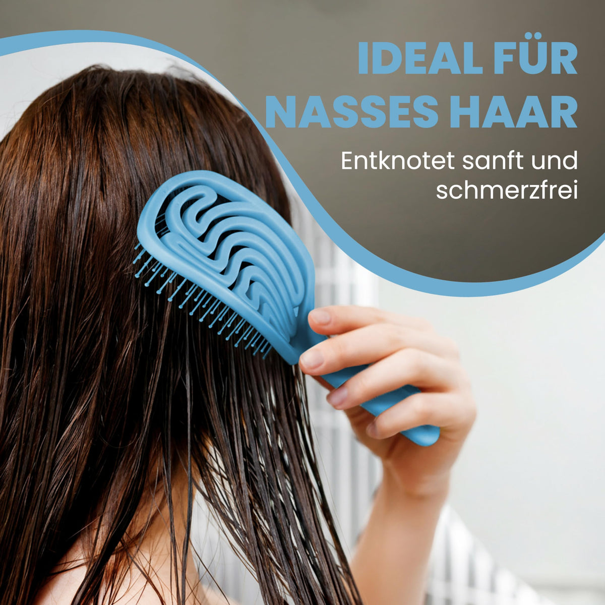 Walcora Haarbürste ohne Ziepen – NEUHEIT 2026 – Entwirrbürste & Detangler Bürste für Damen