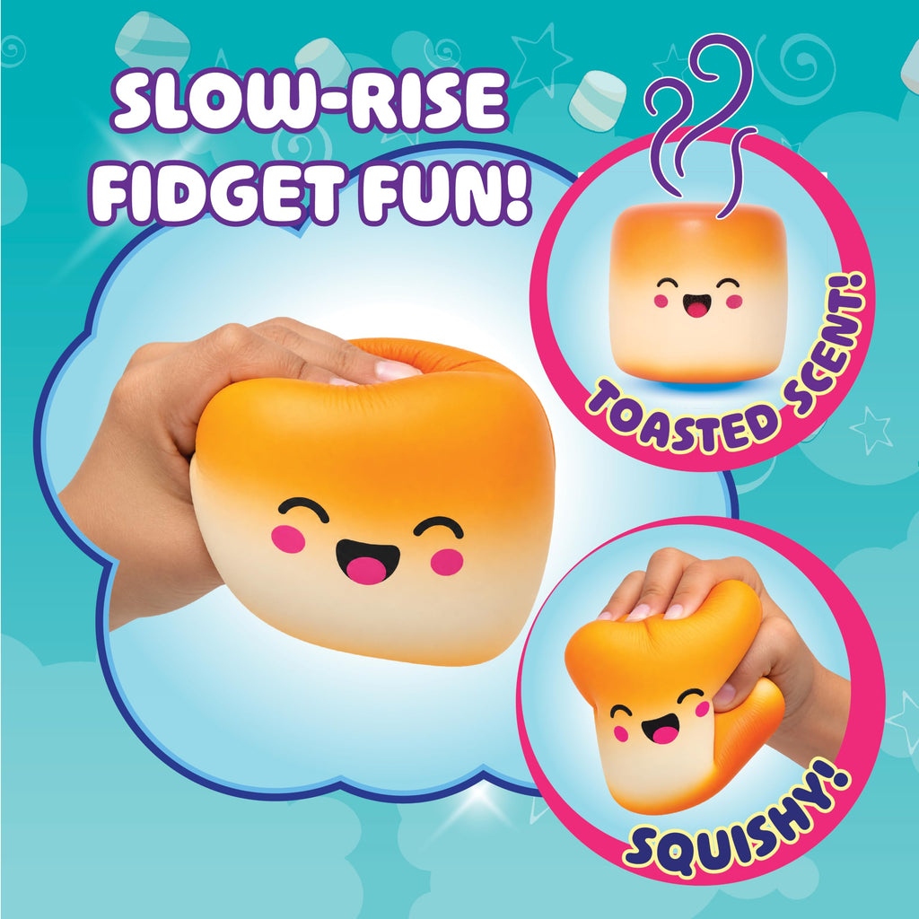 Squeeze Please 3 Pack Scented Marshmallow Stress Relief Fidget Squishy Toy