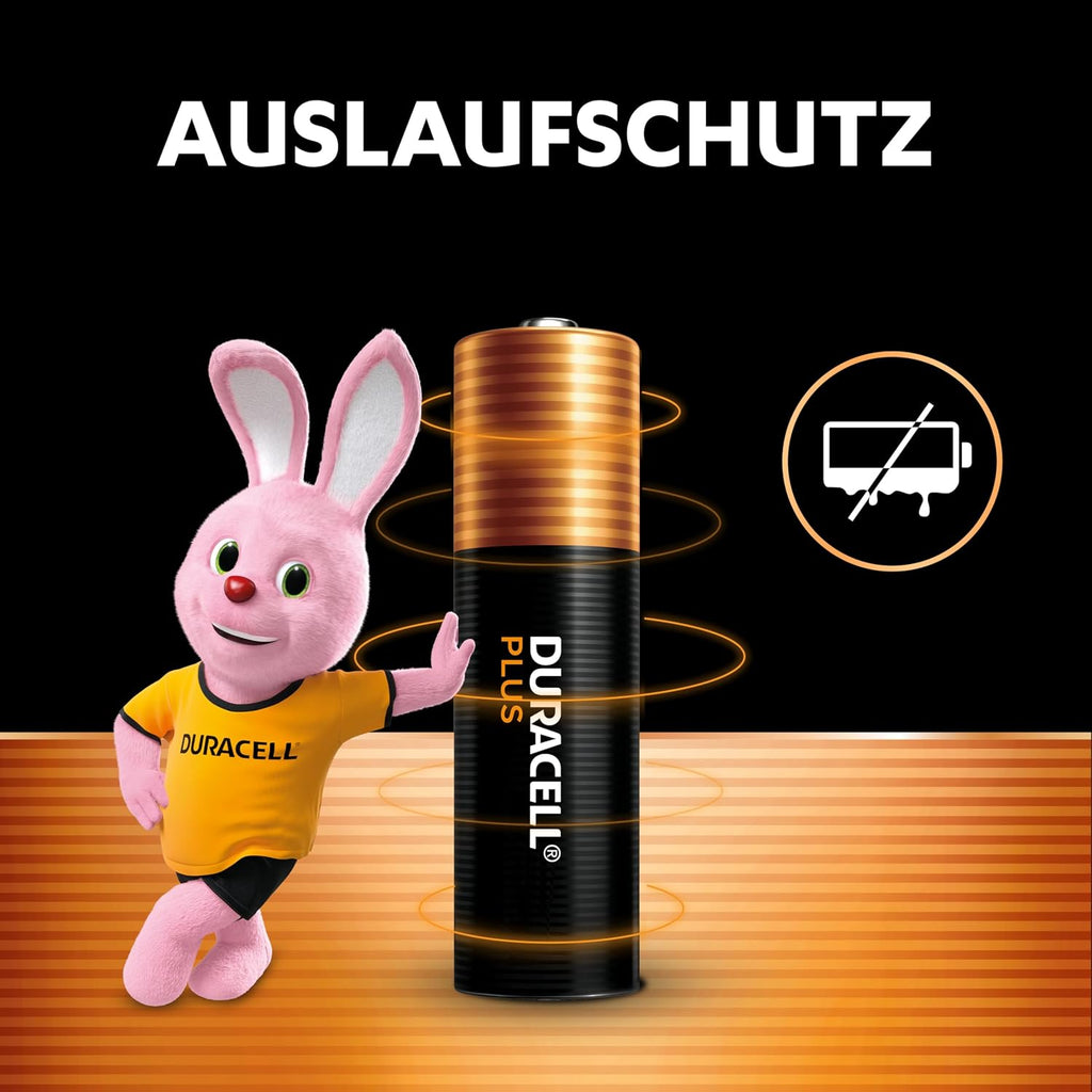 DURACELL Plus AA Alkaline-Batterien (20 Stück) 1.5V, LR06