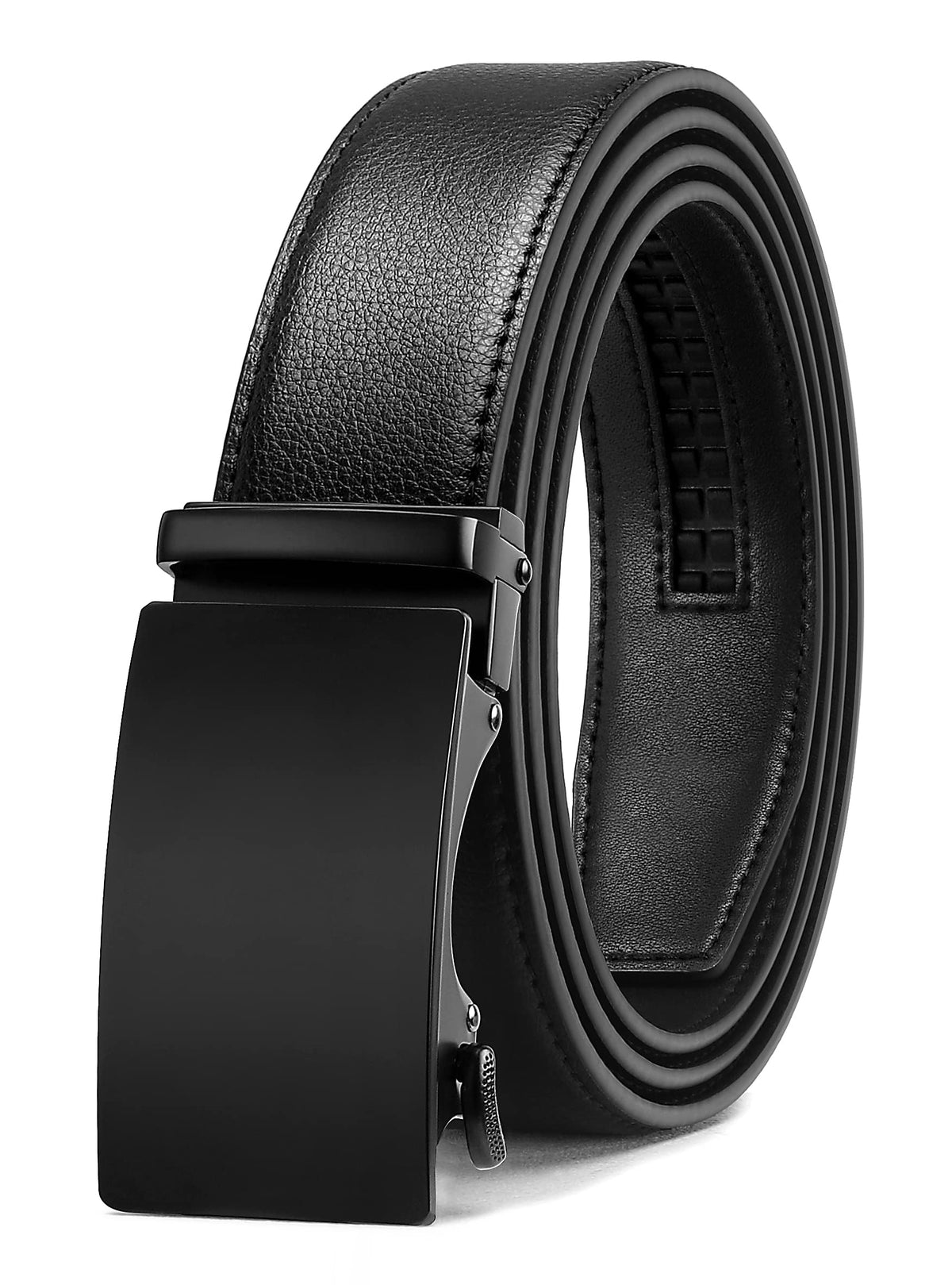 CHAOREN Gürtel Herren, Automatik Ledergürtel Herren 35mm ohne Löcher