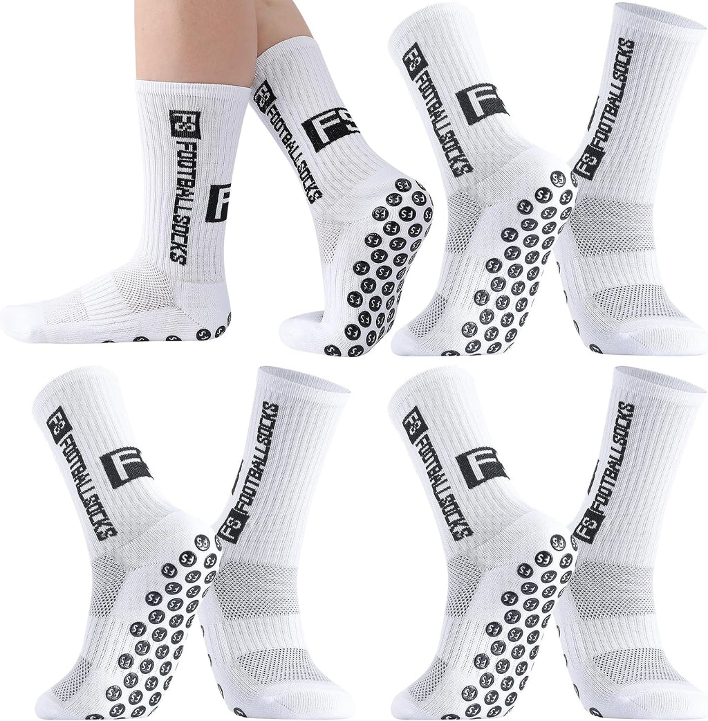 FANTESI 3 Paare Fußballsocken für Herren Damen,Sportsocken Fußball