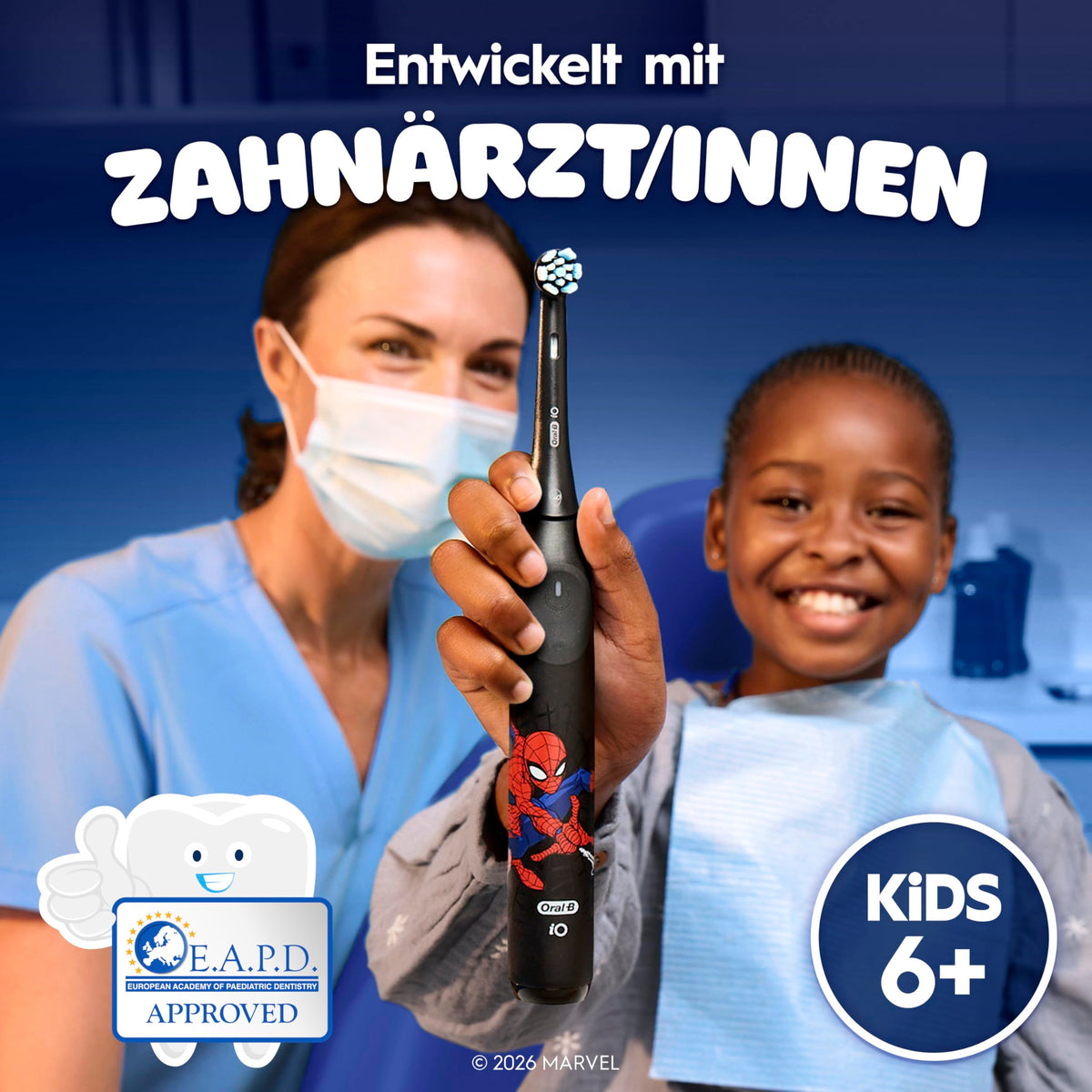 Oral-B iO Aufsteckbürsten Ultimative Reinigung, Schwarz, 4 Stück