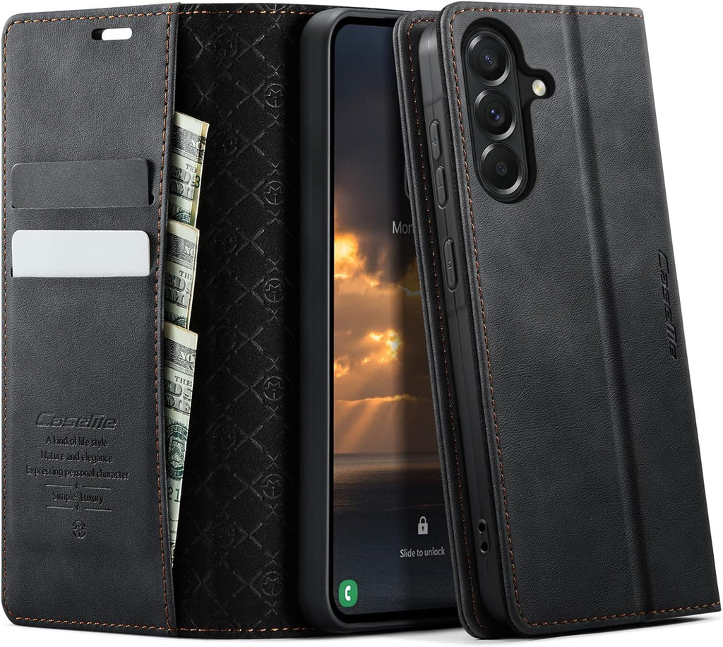 KZB für Xiaomi Redmi Note 15 Hülle, Magnet Leder Klapphülle Stoßfest