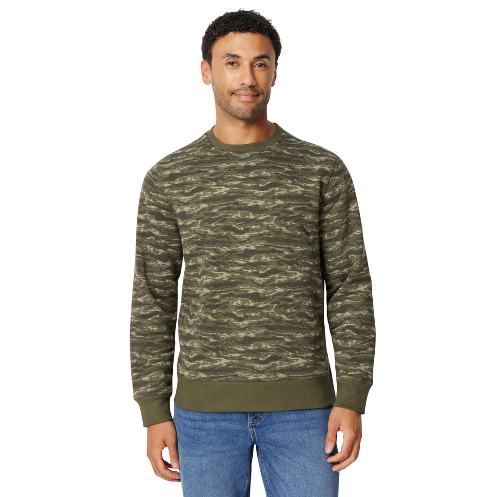 Amazon Essentials Sweatshirt en Molleton Col Rond Homme