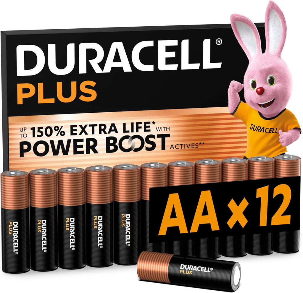 DURACELL Plus AA Alkaline-Batterien (20 Stück) 1.5V, LR06