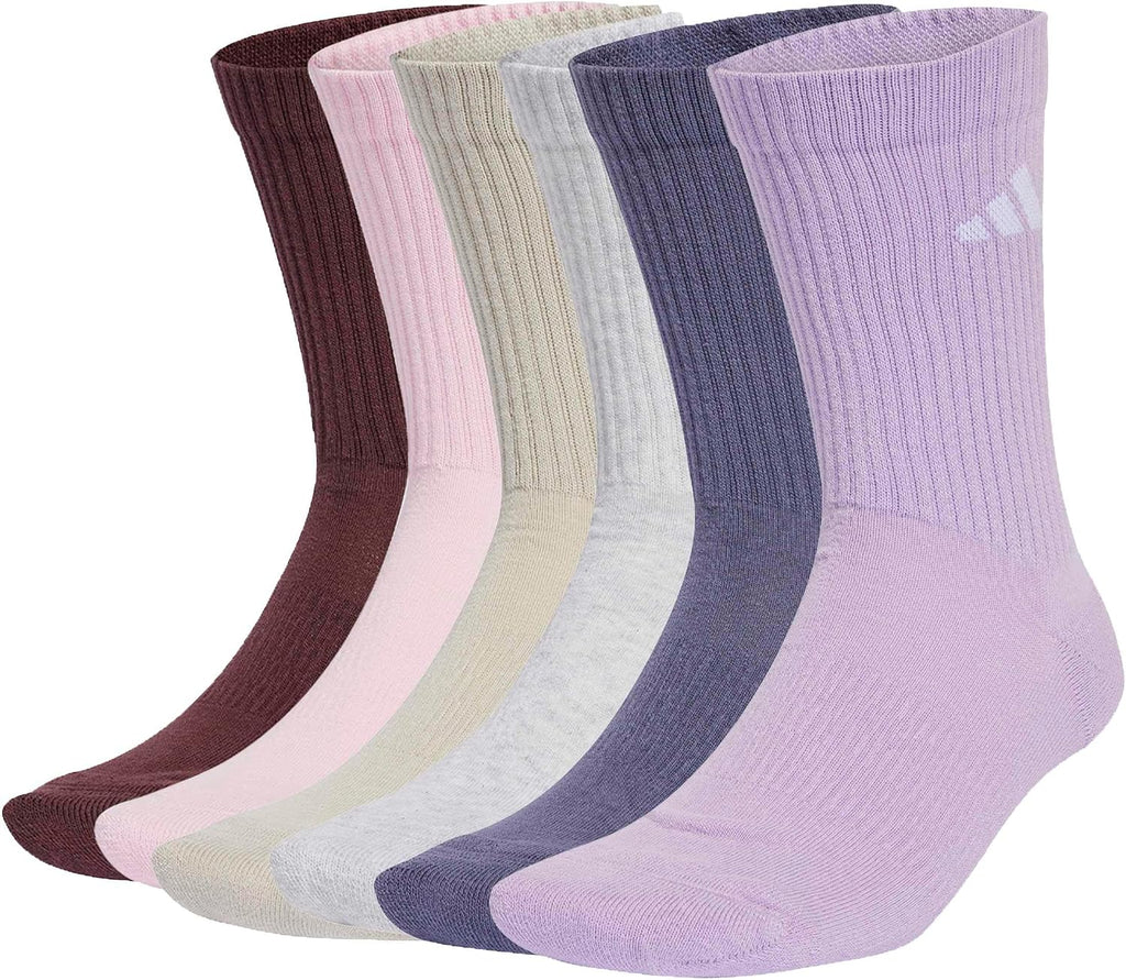 adidas Unisex Cushioned Crew Socks 6 Pair Pack Socken