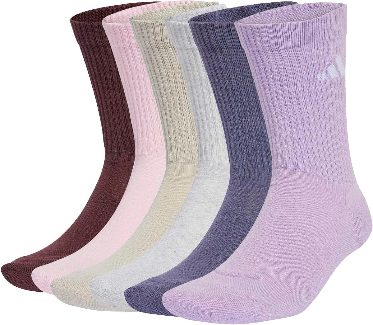 adidas Unisex Cushioned Crew Socks 6 Pair Pack Socken