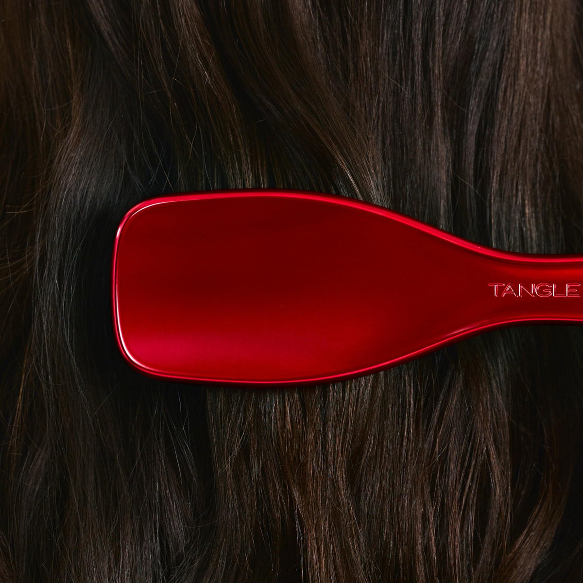 Tangle Teezer Ultimate Detangler Haarbürste – Nasses & Trockenes Haar – Entwirrungsbürste für Alle Haartypen – Zweistufige Borsten Reduzieren Haarbruch & Knoten – Champagner Gold mit Chrom-Finish