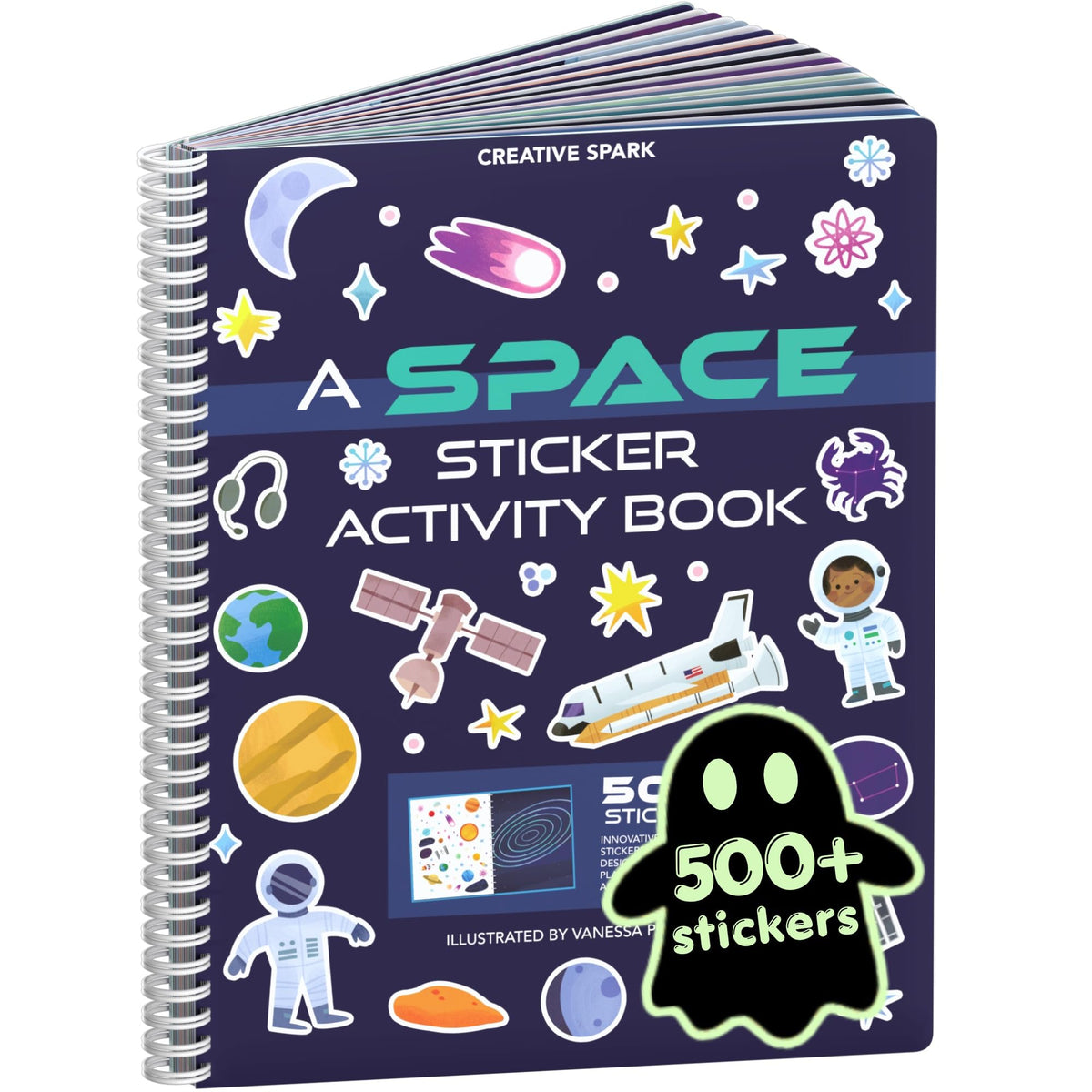 Cupkin Animal Habitats Sticker Book | 12 Coloring & Activity, 500+ Stickers
