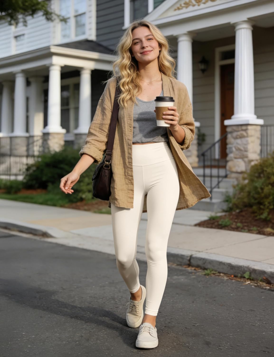 CHARMKING High Waisted Leggings for Women, Soft Tummy Control, Non See Through, Stretch Workout Yoga Pants for Running