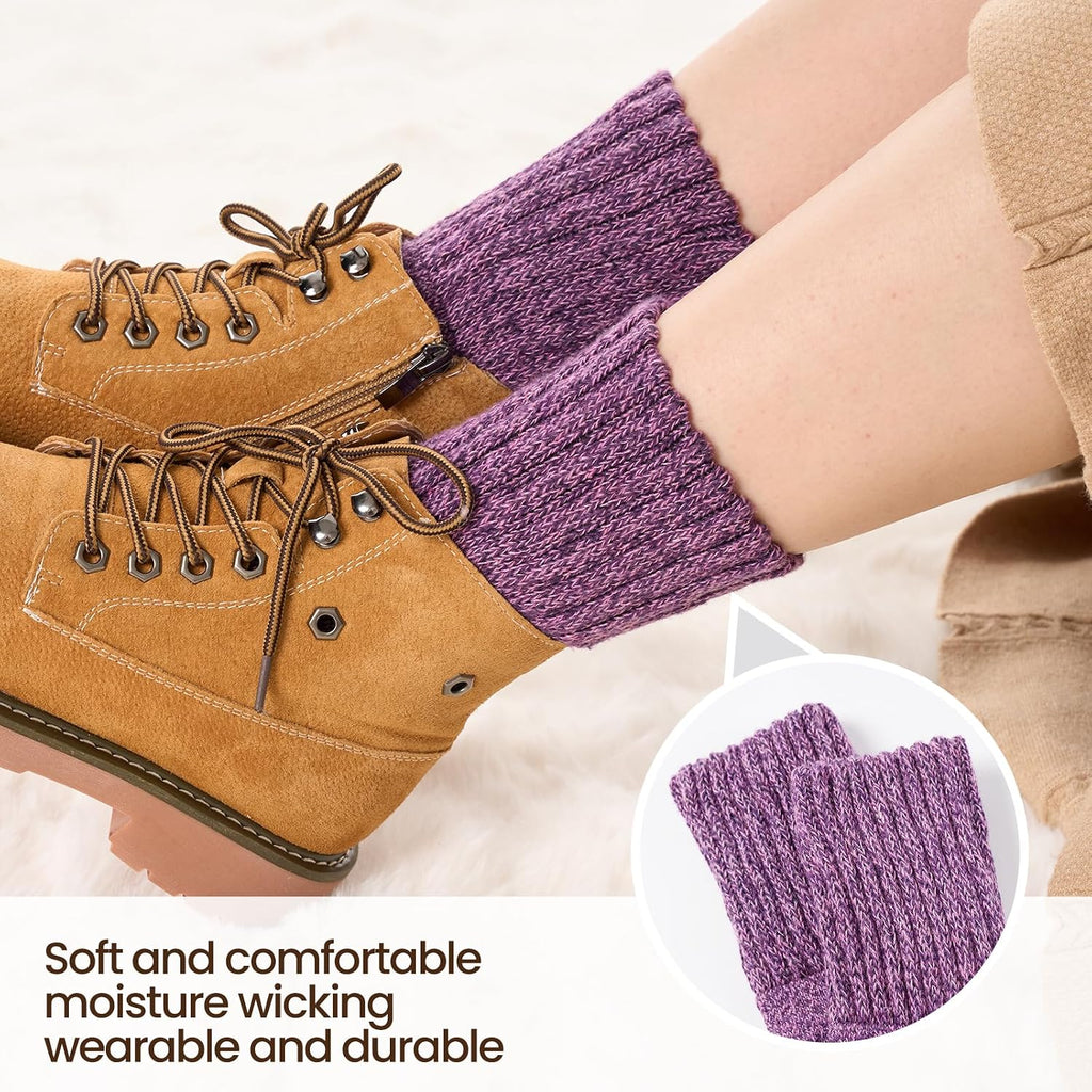 Niorasen Women's Thermal Socks, 3 Pairs Full Cushioned, Cosy Gift Winter
