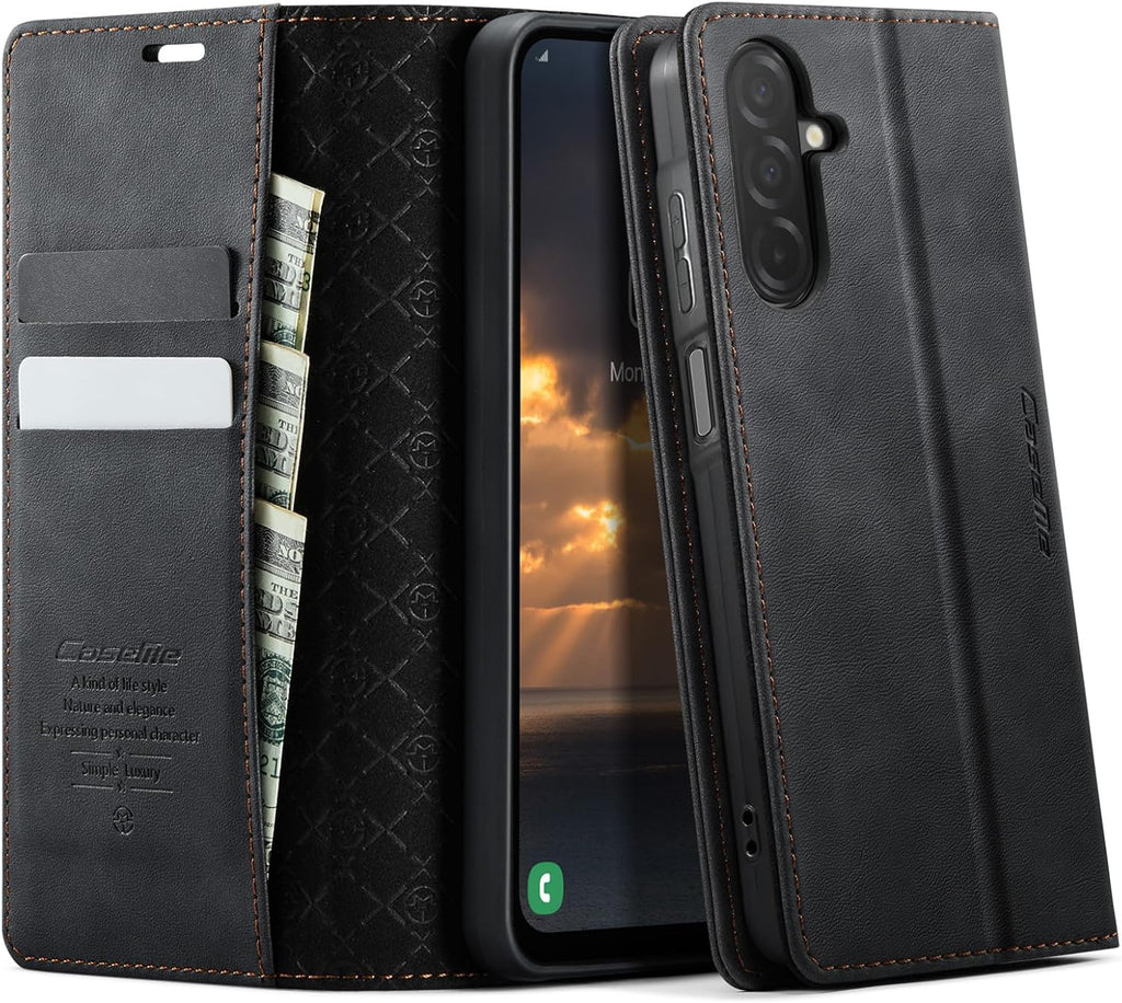 KZB für Xiaomi Redmi Note 15 Hülle, Magnet Leder Klapphülle Stoßfest