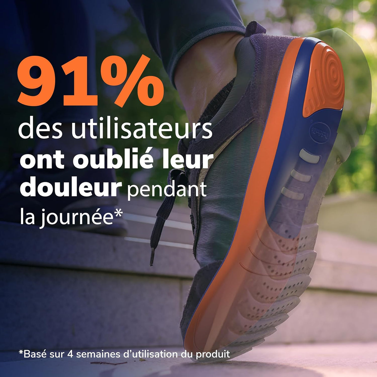 Dr. Scholl’s Orthopädische Einlegesohlen Advanced für Damen/Herren, für Arbeitsschuhe und Stiefel, lindern Plantarfasziitis, stützen Fußgewölbe und Plattfüße, stoßabsorbierend, bis zu 150 kg