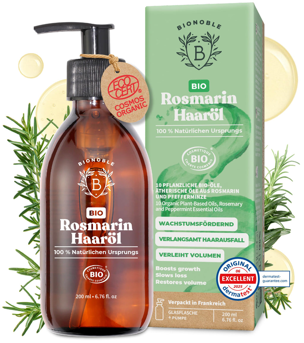 BIONOBLE Arganöl Bio Kaltgepresst - Haare, Gesicht, Haut - Marokko - 50ml