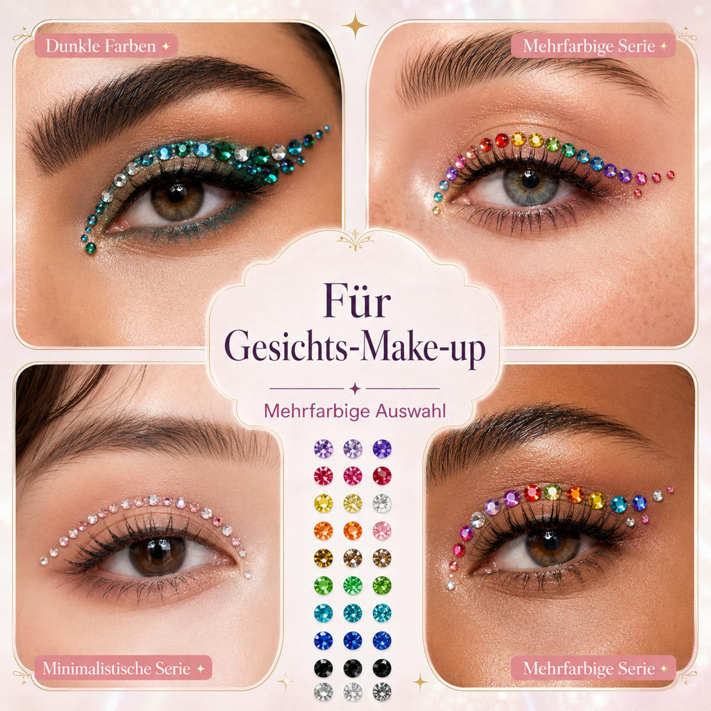 56 Farben Bedazzler Kit, 45.000 Stück 3mm Harz Strasssteine Set