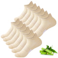 Bambus Sneaker Socken Damen, 6 Paar, Atmungsaktiv