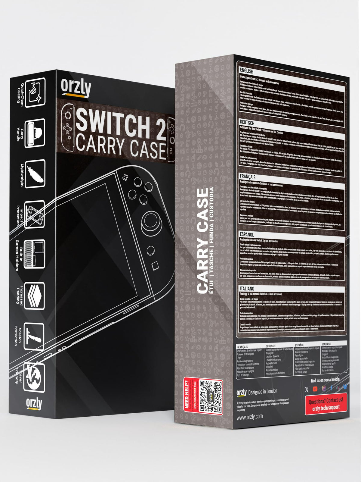 Orzly Tragetasche kompatibel mit Nintendo Switch Lite (2019) – Aufbewahrungstasche - Hartschalen Case/Hülle/Schutzhülle für die Verwendung mit der Nintendo Switch Lite Konsole & Accesoires - ROSA