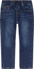 s.Oliver Junior Jungen Jeans-Hose – Straight Leg, Elastikbund
