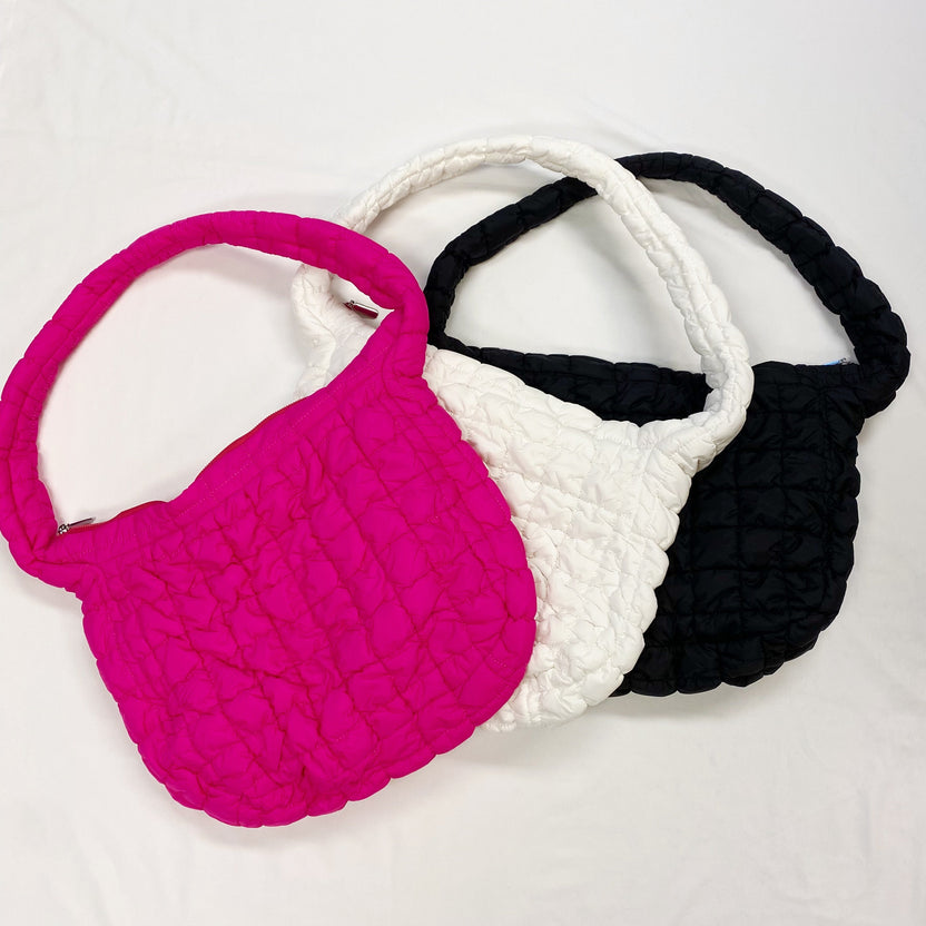 Pikowana torebka listonoszka Carry All