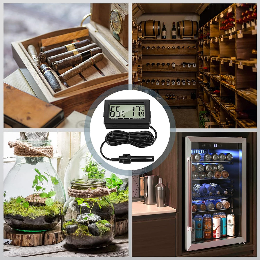 Thlevel Digital Thermometer Hygrometer Temperatur Luftfeuchtigkeitsmesser
