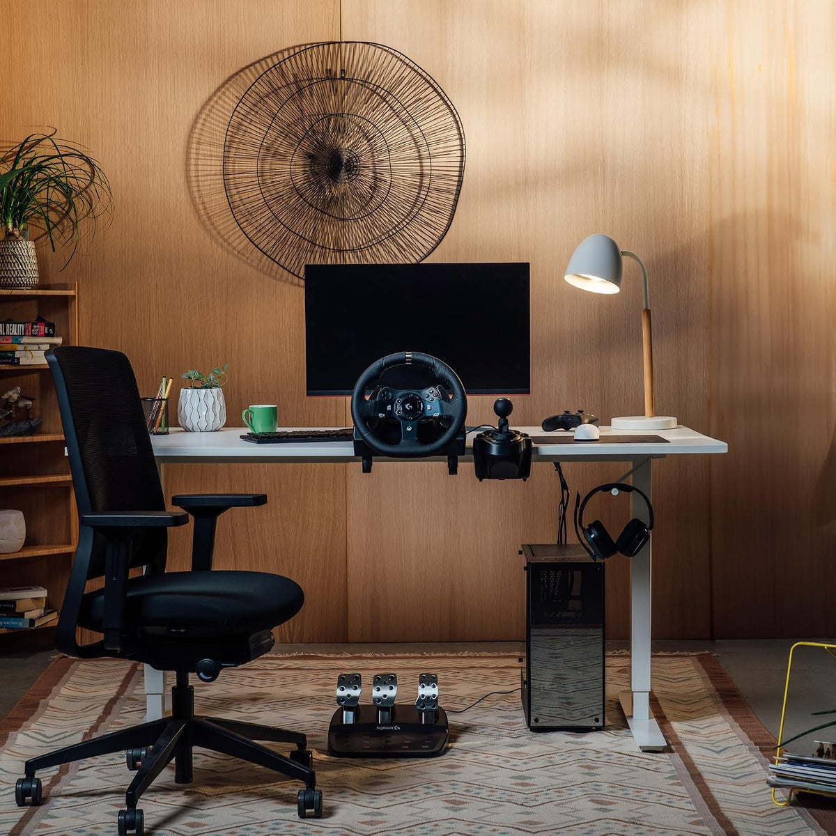 Logitech G Driving Force Schalthebel, SIM-Racing-Zubehör, Schwarz