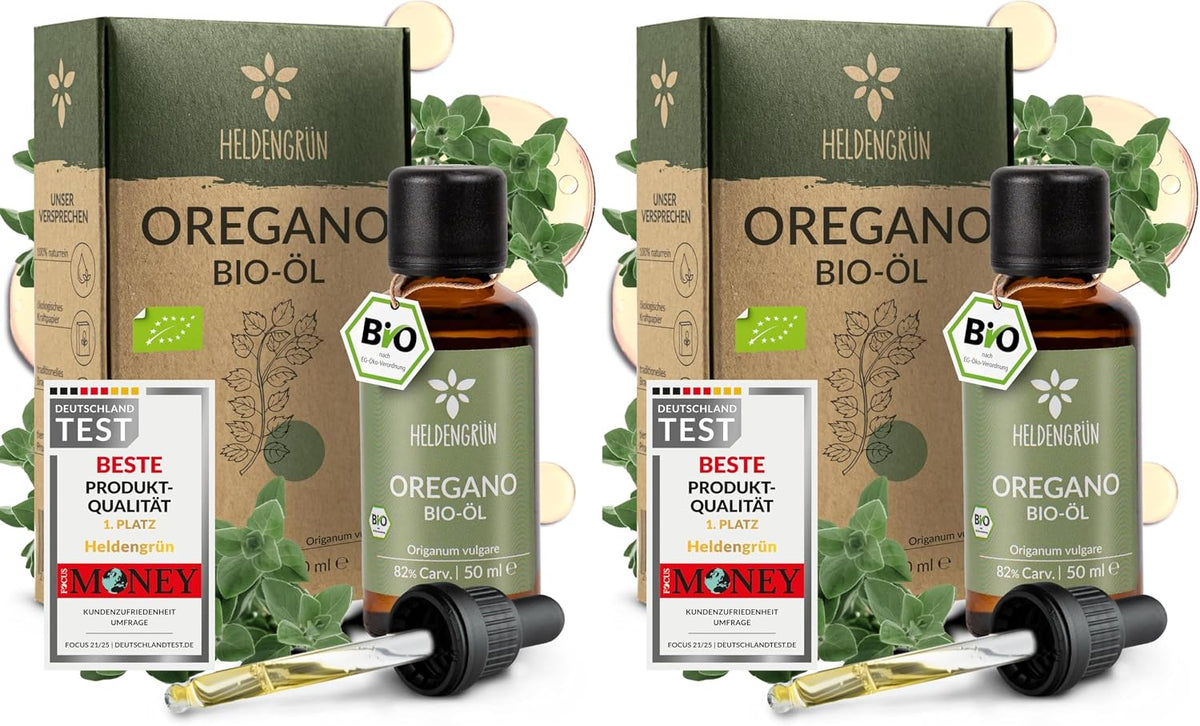 Heldengrün® BIO Lavendelöl [100% NATURREIN] Ätherisches Öl 30 ml