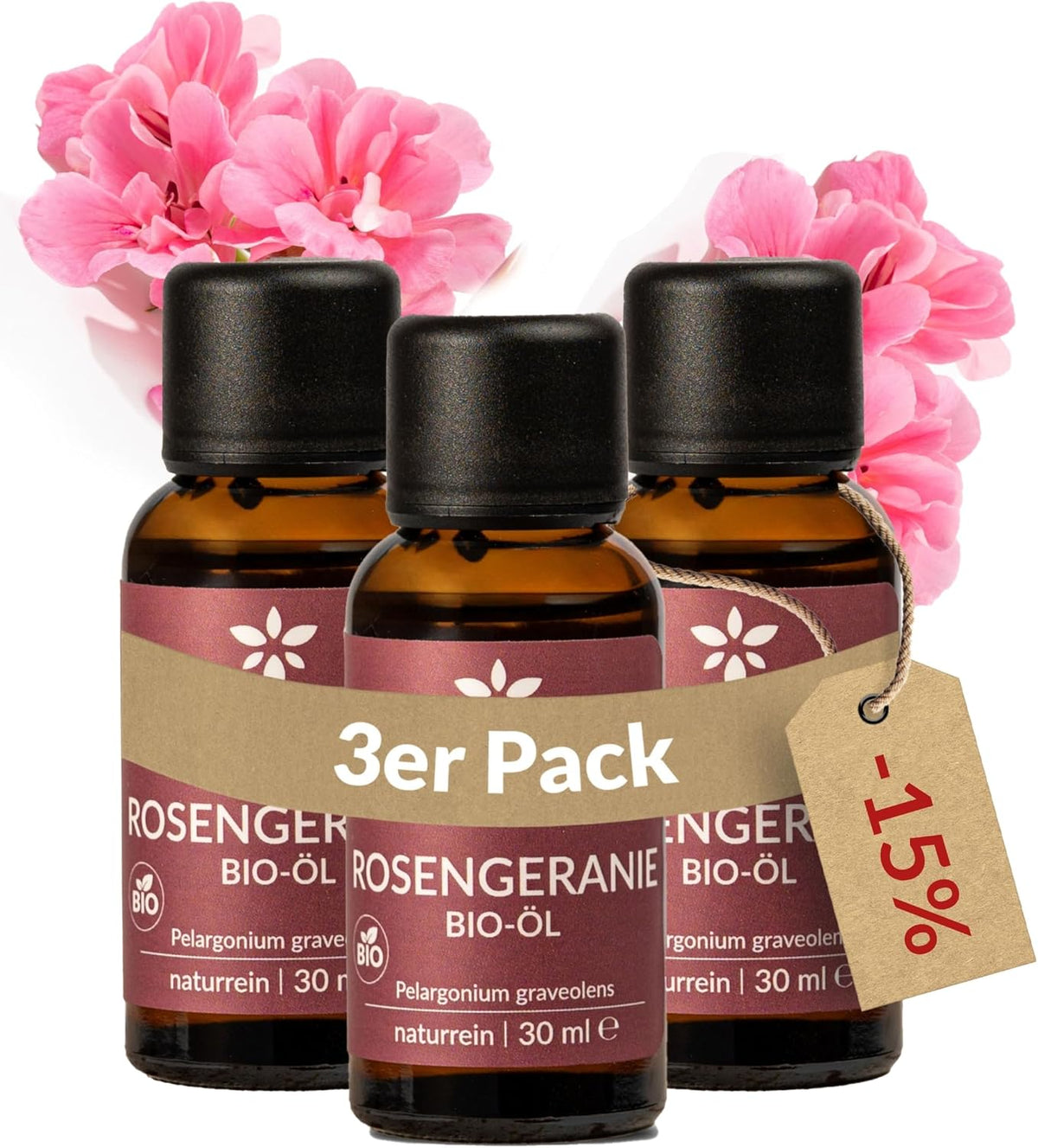 Heldengrün® BIO Lavendelöl [100% NATURREIN] Ätherisches Öl 30 ml