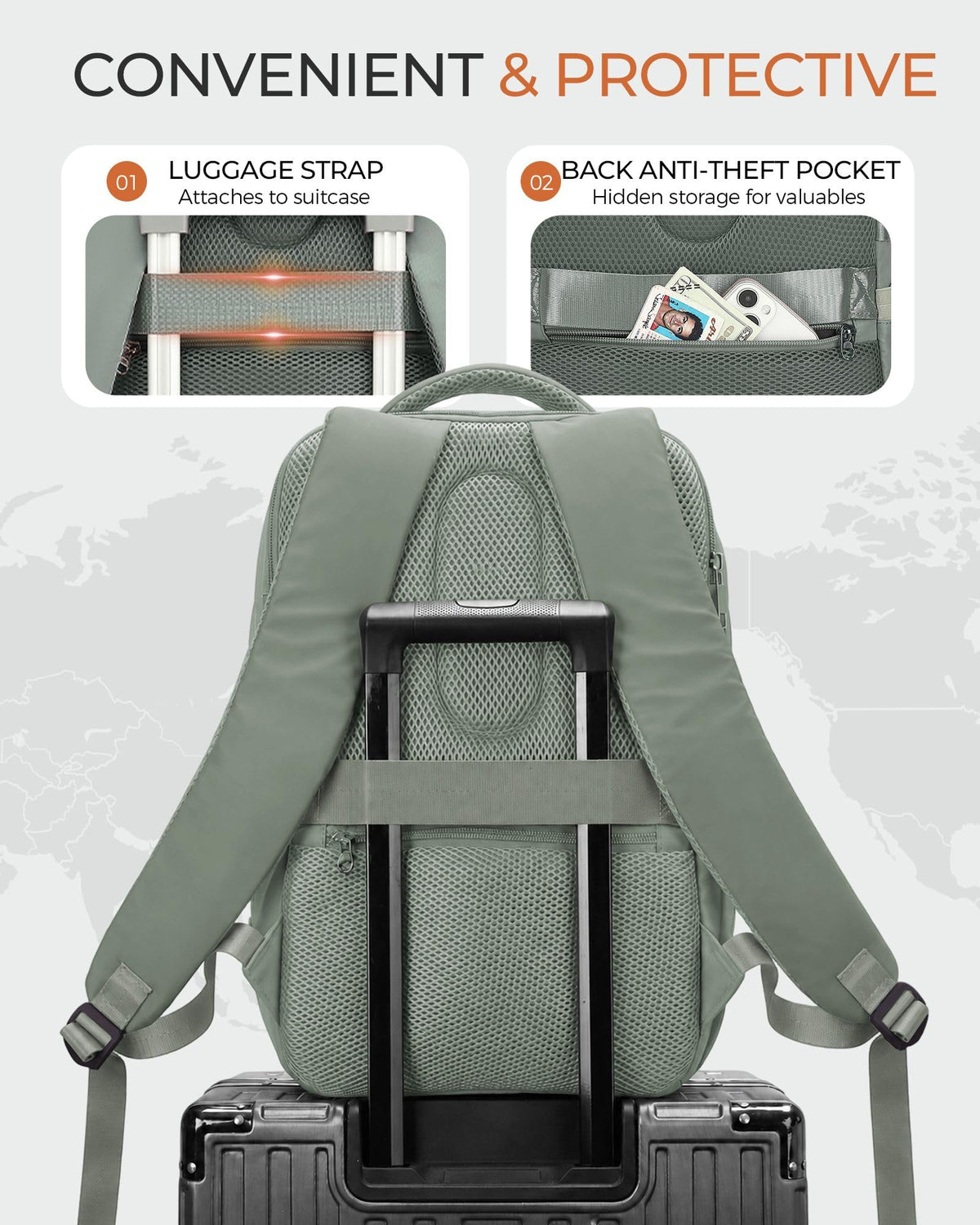 Yankony Sac a Dos Voyage Cabine Avion 40x30x20 Ryanair Bagages Cabine