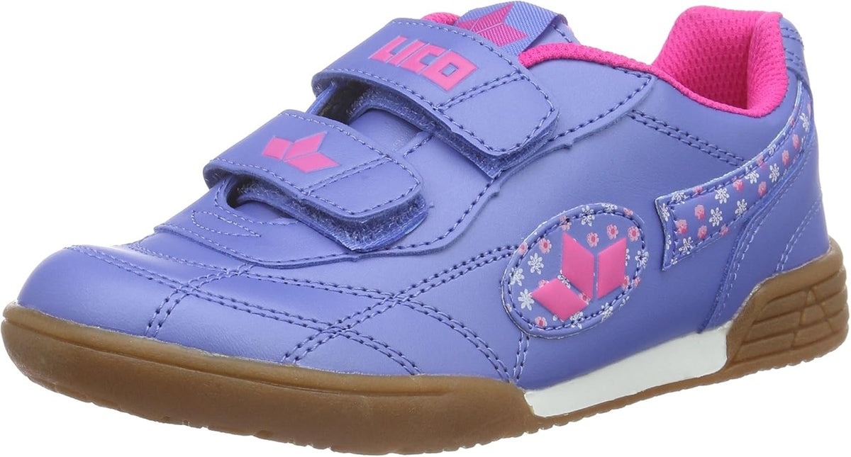 Lico Unisex Kinder Bernie V Hallenturnschuhe(Klettverschlüsse können variieren)