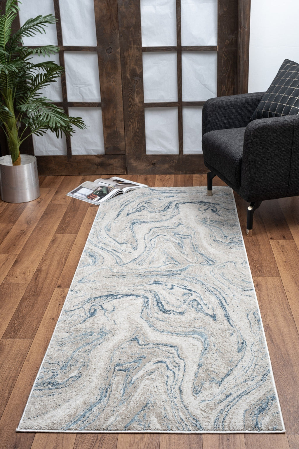 Elegance GC_CNC6010 Ivory 5 Ft. 3 In. X 7 Ft. 3 In. Area Rug
