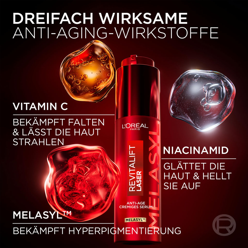 L'Oréal Paris Anti-Aging,Tagescreme gegen Falten, straffend, 50 ml