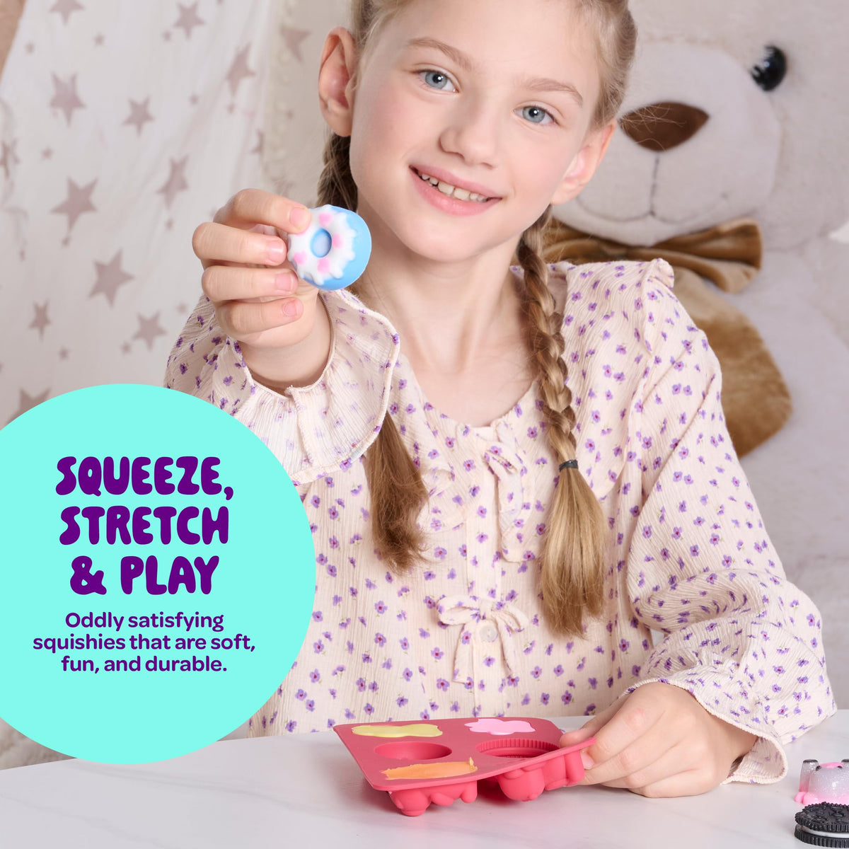 Dan&Darci Egg Squishy Painting Kit - Arts & Crafts for Girls and Boys