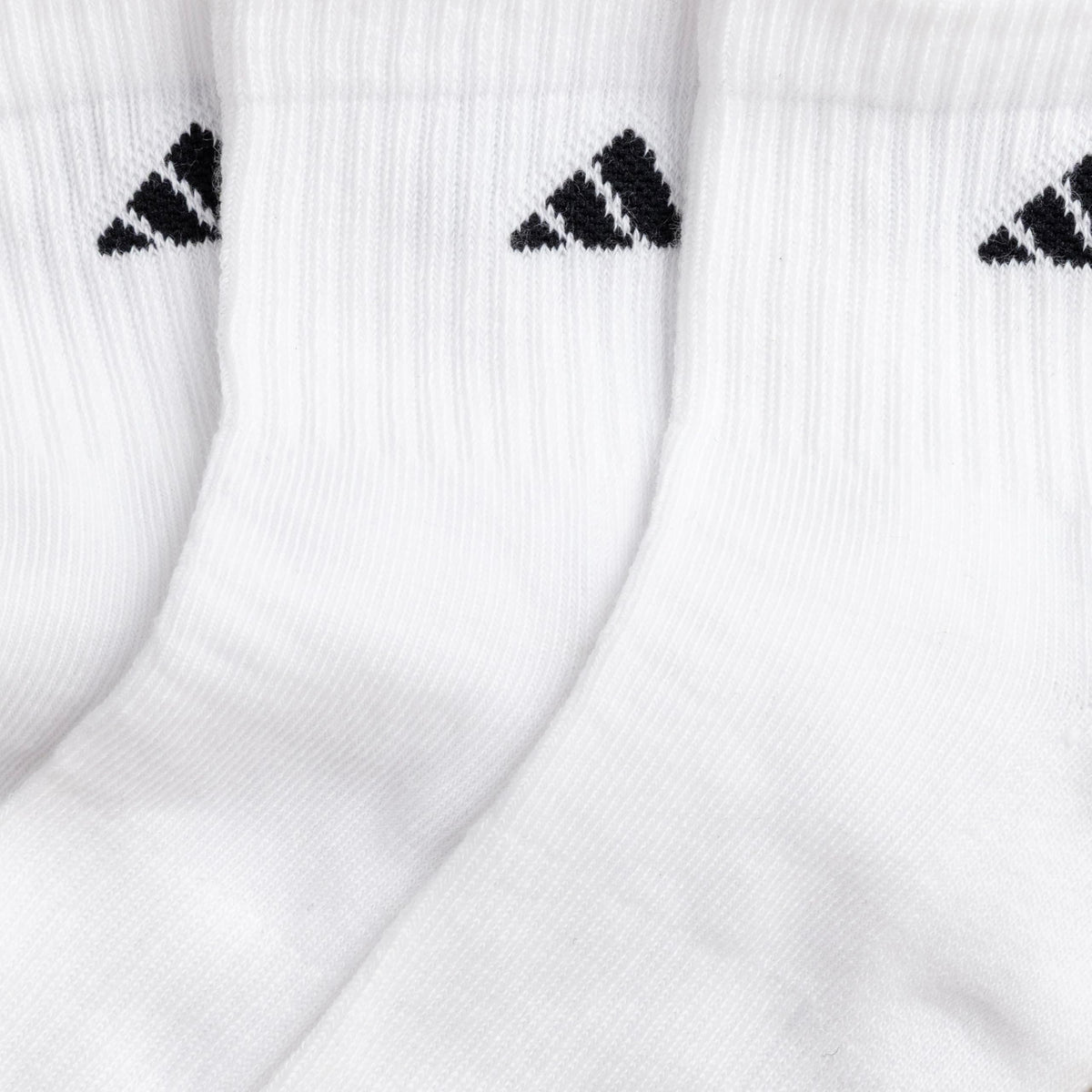 adidas Men's Athletic Cushioned Quarter Ankle Socks 6 Pairs