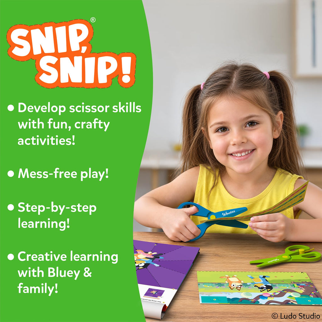 Skillmatics Snip Snip Halloween Craft, Scissor Skills, Felt Kits for Kids