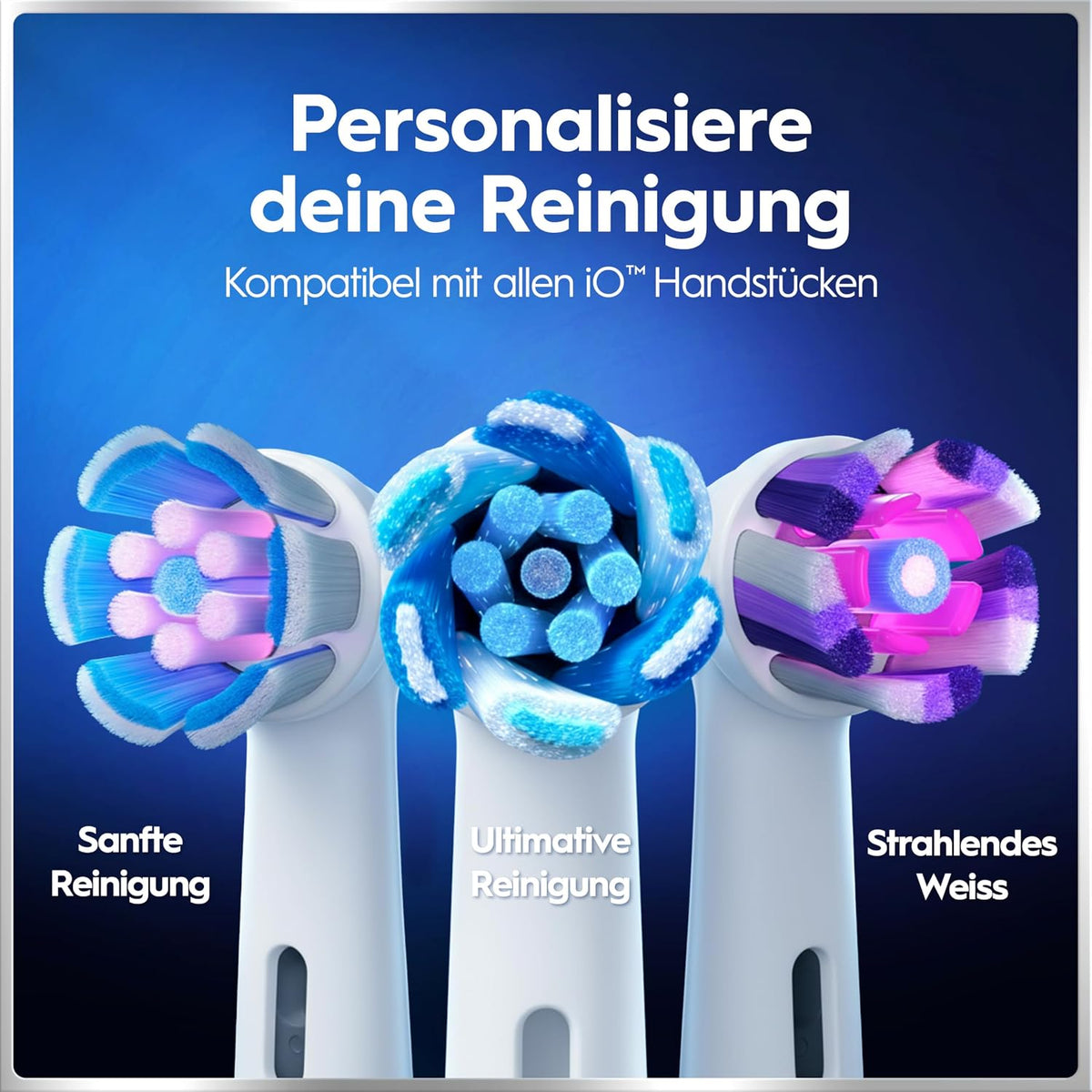 Oral-B iO Series 6 Elektrische Zahnbürste, Weiß