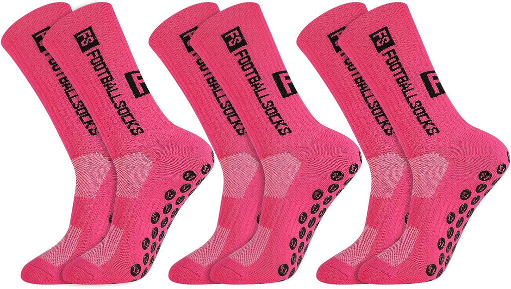 FANTESI 3 Paare Fußballsocken für Herren Damen,Sportsocken Fußball