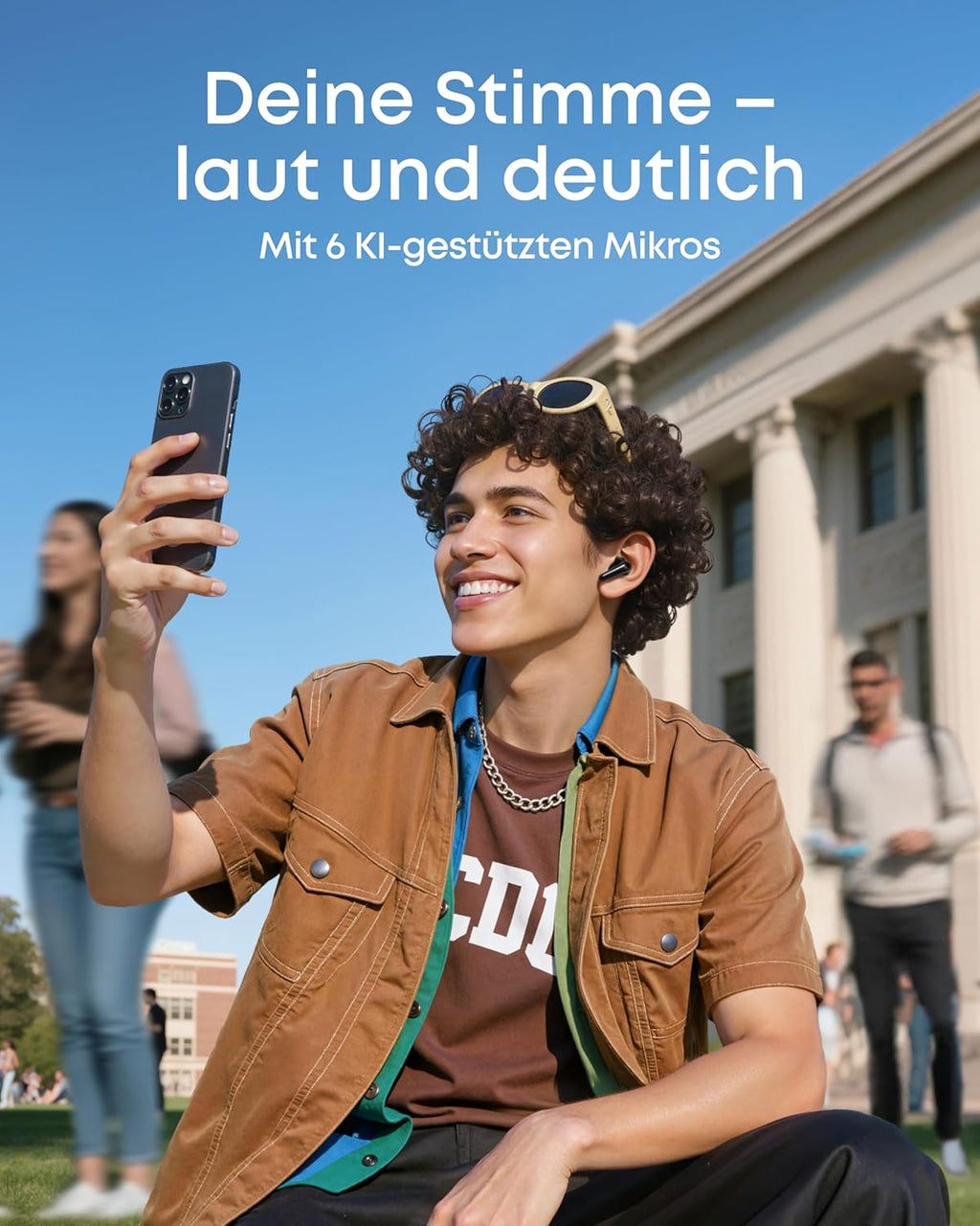 Soundcore by Anker P31i kabellose Bluetooth-Kopfhörer, Hi-Res Sound Schwarz