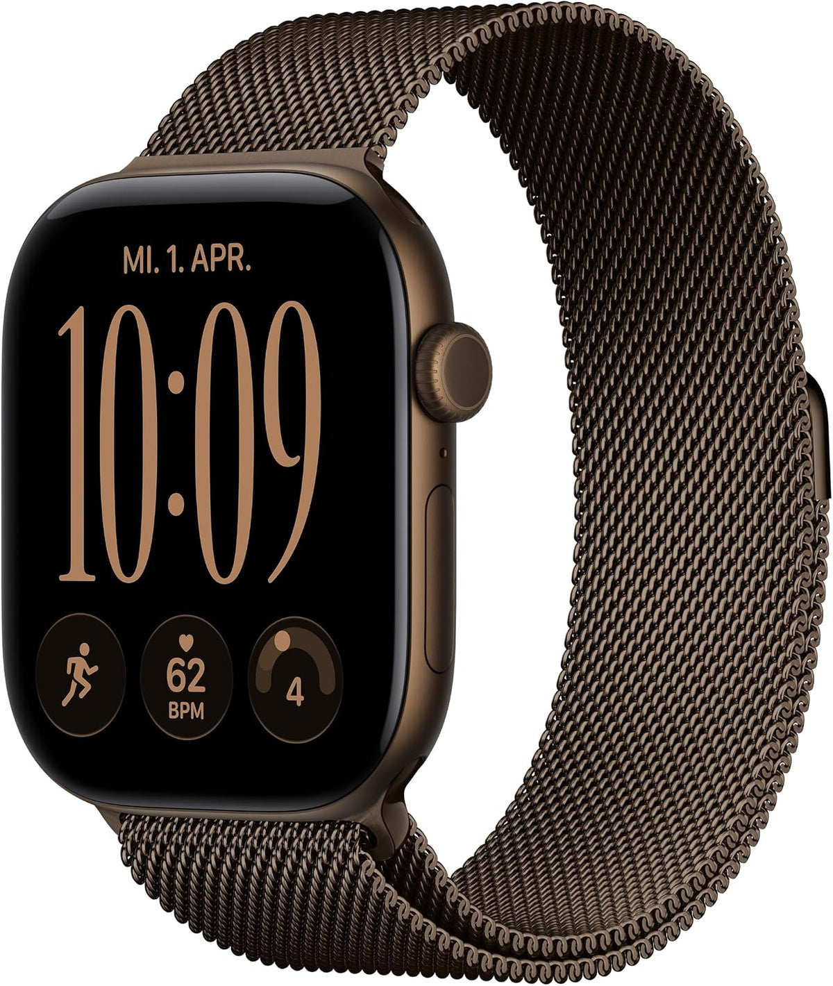 Apple Watch Series 12 GPS, 42 mm Aluminiumgehäuse Dunkelbronze