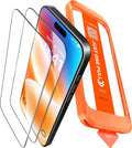 TORRAS für iPhone 18 Pro für Panzerglas TOP 9H+, Auto-Montage, 2 Stück