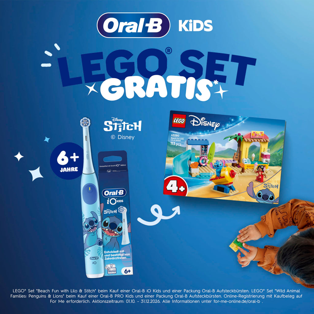 Oral-B iO Aufsteckbürsten Ultimative Reinigung, Schwarz, 4 Stück