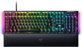 Razer BlackWidow V4 - Mechanische Gaming-Tastatur Chroma RGB (Mechanische Yellow Switches, 6 eigene Makro-Tasten, Doubleshot-ABS-Tastenkappen) QWERTZ DE-Layout | Schwarz