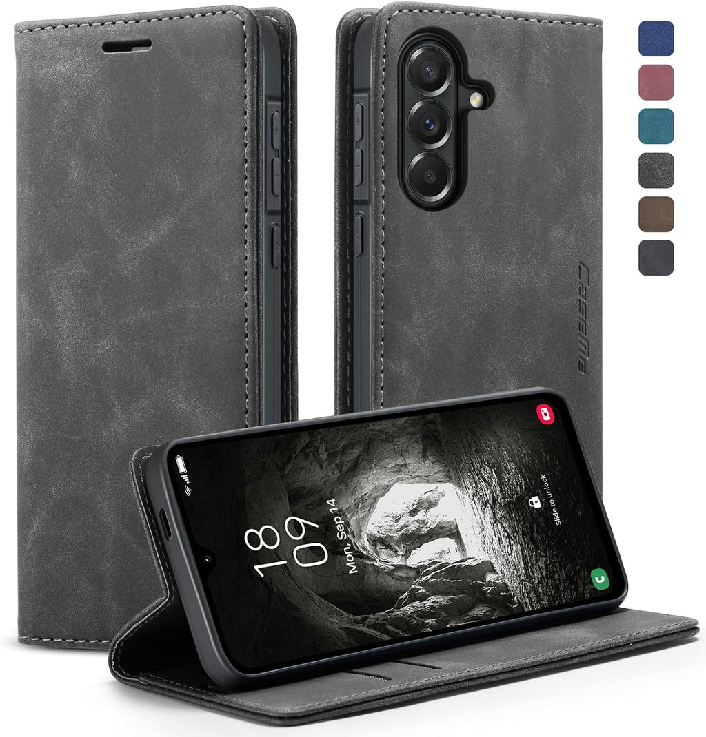 KZB für Xiaomi Redmi Note 15 Hülle, Magnet Leder Klapphülle Stoßfest