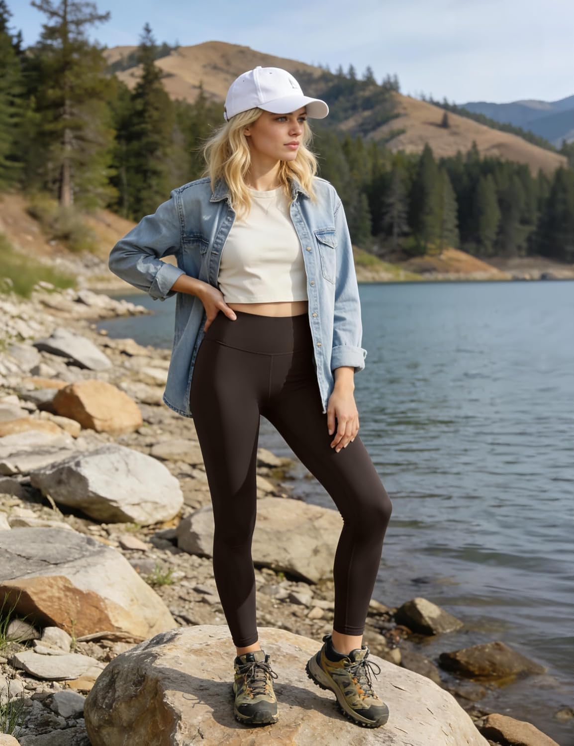 CHARMKING High Waisted Leggings for Women, Soft Tummy Control, Non See Through, Stretch Workout Yoga Pants for Running