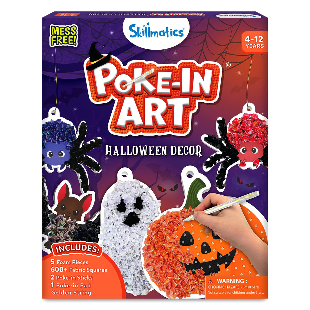 Skillmatics Poke-in Art – Disney Princesses, Wood Craft Kit, Gift for Kids