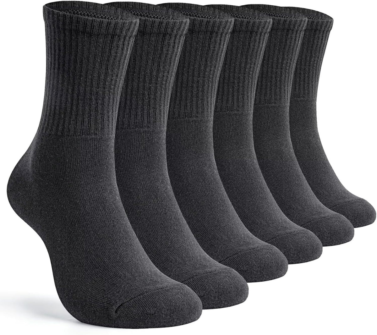 Chaussettes Homme Femme Coton Sport Tennis Course Golf (Lot de 6/12)