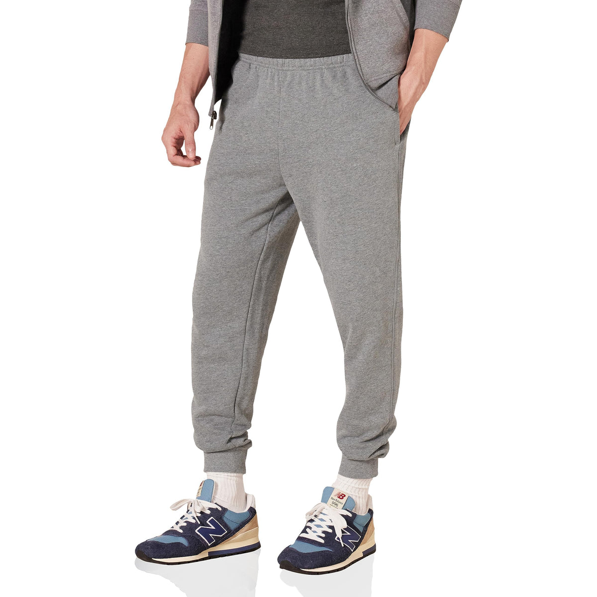 Amazon Essentials Men's Tracksuit Bottoms, Fleece, Comfortable Fit